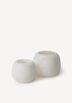 Alabaster Candleholders - Curra Mini- All