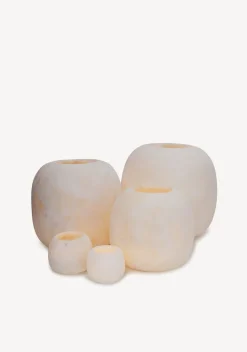 Alabaster Candleholders - Curra Mini- All