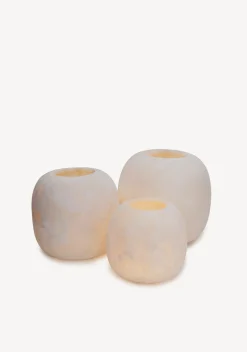 Alabaster Candleholders - Curra