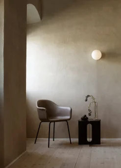 Androgyne Side Table - Metal and Marble