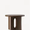 Androgyne Side Table, Dark Oak