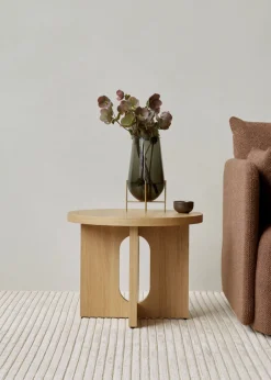 Androgyne Side Table, Light Oak