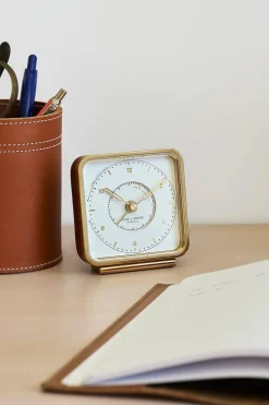 Bage & Soner Alarm Clock - Happy Yawn (Camel Brown)