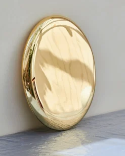 Beauty Mirror - Polished Brass