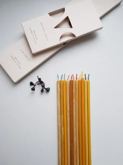 Beeswax Slim Candles