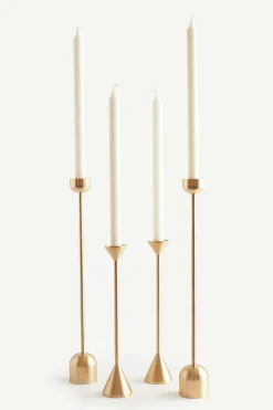 Brass Candleholder - Cone