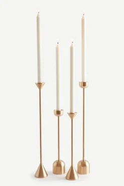 Brass Candleholder - Cone