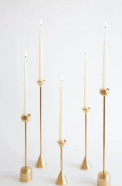 Brass Candleholder - Dome