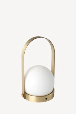 Carrie LED Lamp - Brass