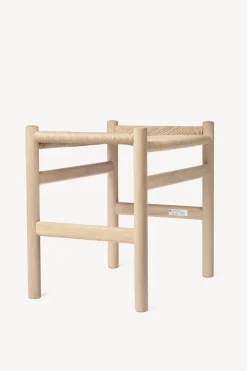 CH53 Short Footstool - Natural Papercord