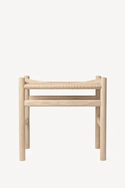 CH53 Short Footstool - Natural Papercord