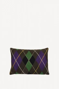 Chattan Cushion - Purple