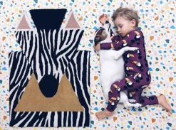 Children's Floor Rug - Zebra