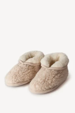 Cuff Slippers - Natural