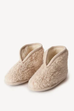 Cuff Slippers - Natural