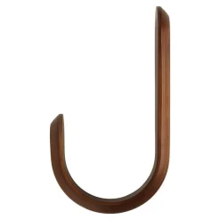 Curve Hook - Dark Walnut