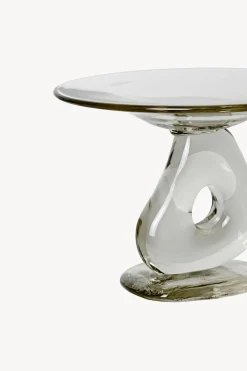 Damo Glass Centerpiece Pedestal
