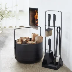 Fireplace Companion Set - Noir