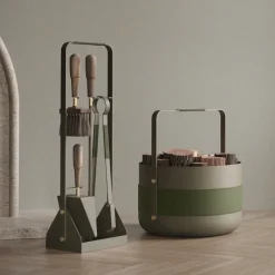 Fireplace Companion Set - Olive