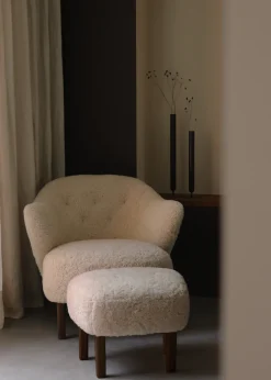 Ingeborg Footstool - Sheepskin