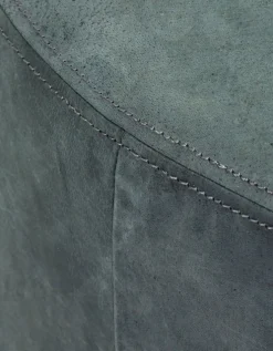 Leather Pouf - Large