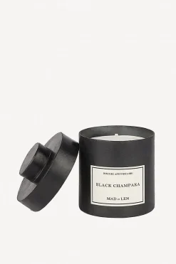 Mad et Len Candle - Black Champaka