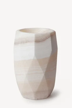 Marbled Alabaster Candleholders - Sapphire