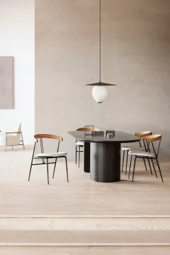 Moon Dining Table - Elliptical Natural Oak