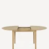 Oak Bok Round Extendable Dining Table