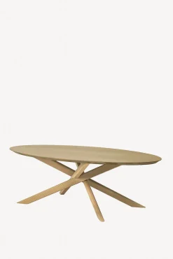 Oak Mikado Coffee Table - Oval