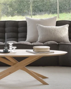 Oak Mikado Coffee Table - Oval