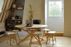 Oak Mikado Round Dining Table