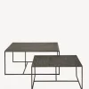 Pentagon Nesting Coffee Table Set