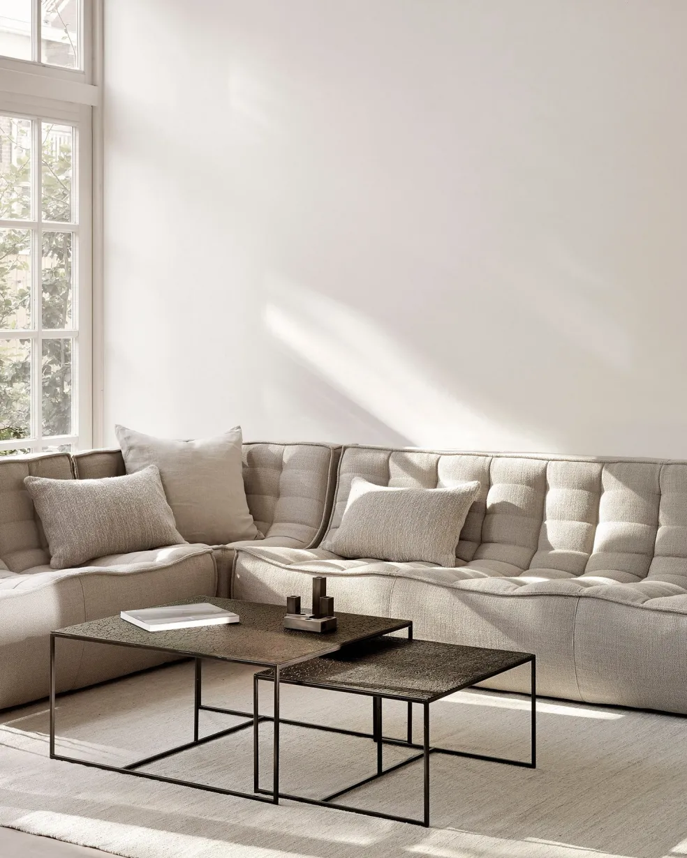 Pentagon Nesting Coffee Table Set