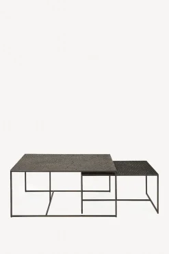 Pentagon Nesting Coffee Table Set