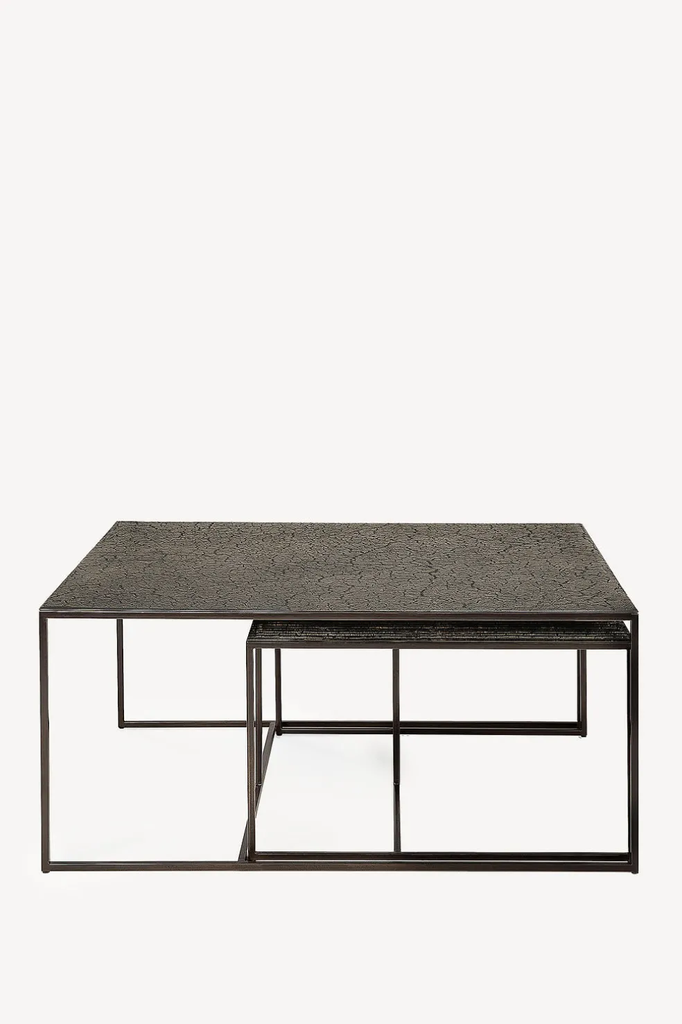 Pentagon Nesting Coffee Table Set