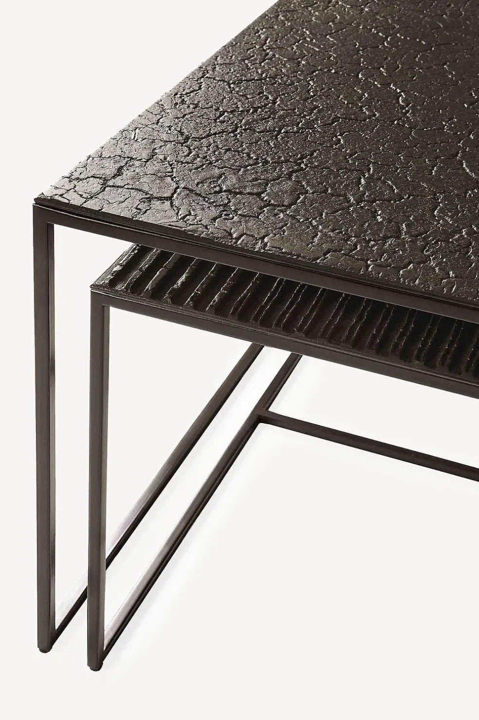 Pentagon Nesting Coffee Table Set