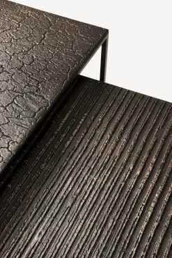 Pentagon Nesting Coffee Table Set