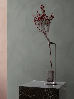 Plinth Marble Tables - Black Marble