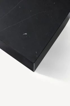 Plinth Marble Tables - Black Marble