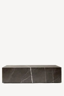 Plinth Marble Tables - Grey Marble
