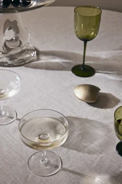 Ripple Champagne Glasses - Set of 2