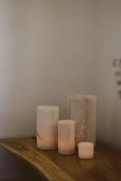 Salt Rock Candleholders