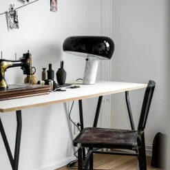 Snoopy - Marble Base Table Lamp