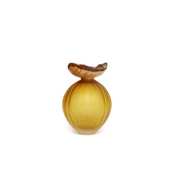 Stacking Vessel - Poppy, Amber