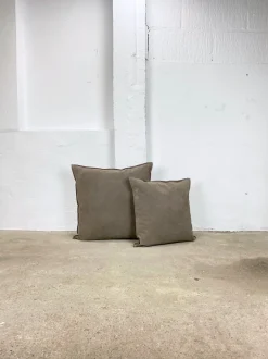 Suede Pillow - Taupe