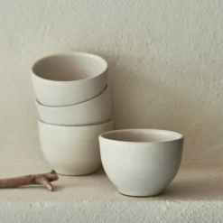 Tea Cups - Pebble (matte)