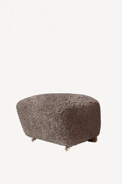 The Tired Man Chair and Footstool - Sheepskin