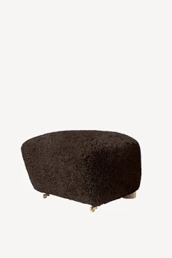 The Tired Man Chair and Footstool - Sheepskin