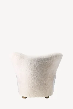 The Tired Man Chair and Footstool - Sheepskin